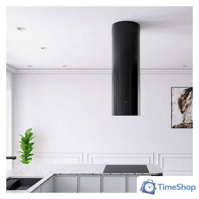 Кухонная вытяжка Lanilia Wereniso Isola 39.1 Black - Изображение №5 — Интернет-магазин Time-Shop