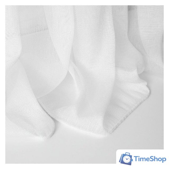 Тюль Pasionaria Лоунли 500x250 (белый) - Изображение №1 — Интернет-магазин Time-Shop