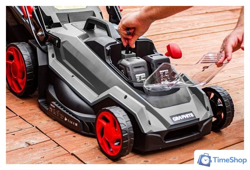 Газонокосилка GRAPHITE 58G033 - Изображение №13 — Интернет-магазин Time-Shop