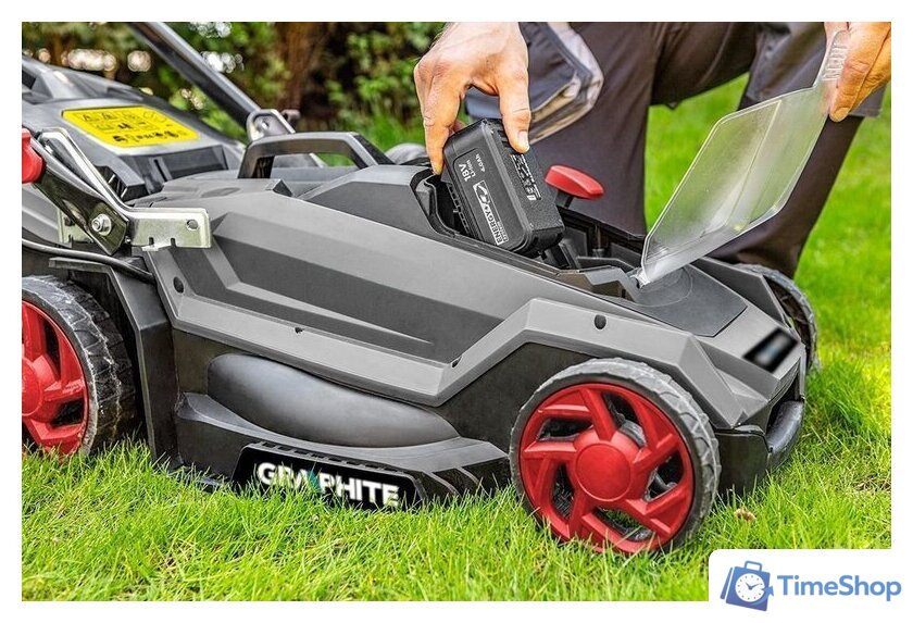 Газонокосилка GRAPHITE 58G033 - Изображение №10 — Интернет-магазин Time-Shop