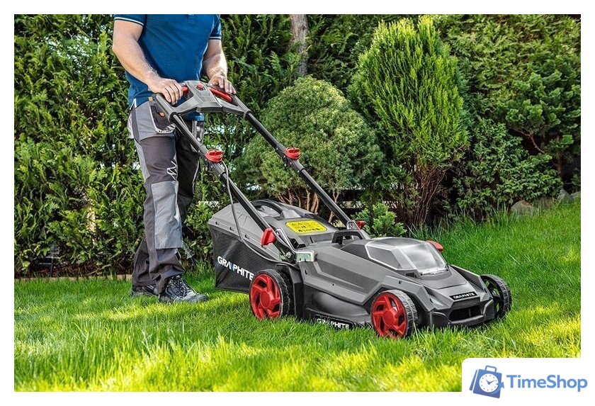 Газонокосилка GRAPHITE 58G033 - Изображение №15 — Интернет-магазин Time-Shop