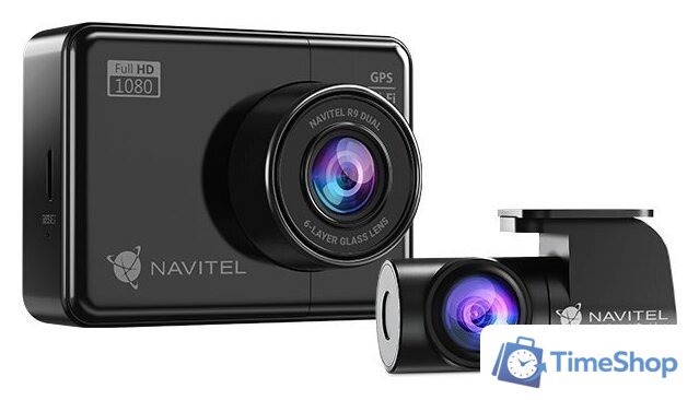 Видеорегистратор-GPS информатор (2в1) NAVITEL R9 Dual - Изображение №1 — Интернет-магазин Time-Shop