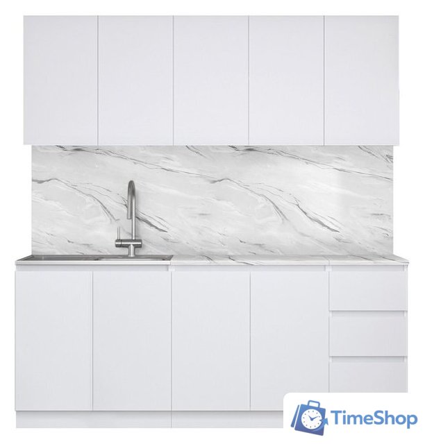 Готовая кухня Артём-Мебель Мэри СН-114 ДСП 2.0м (белый) - Изображение №1 — Интернет-магазин Time-Shop