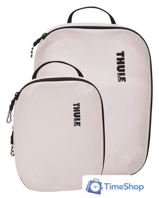 Набор органайзеров для чемодана Thule Compression Cube Set S+M 3204860 (white) - Изображение №1 — Интернет-магазин Time-Shop
