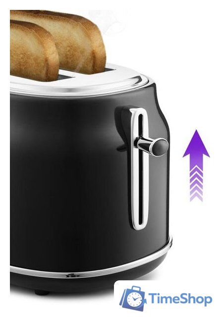 Тостер Kitfort KT-2038-1 (черный) - Изображение №4 — Интернет-магазин Time-Shop