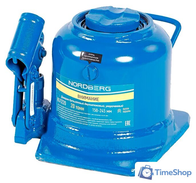 Бутылочный домкрат Nordberg N31220 20т - Изображение №1 — Интернет-магазин Time-Shop