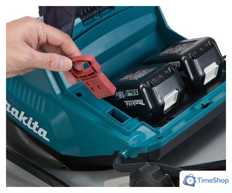 Газонокосилка Makita DLM460PT2 (с 2-мя АКБ) - Изображение №4 — Интернет-магазин Time-Shop