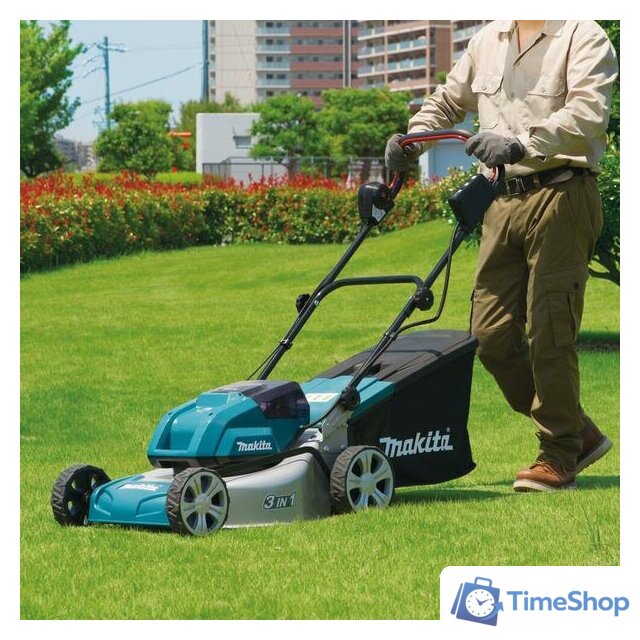 Газонокосилка Makita DLM460PT2 (с 2-мя АКБ) - Изображение №11 — Интернет-магазин Time-Shop