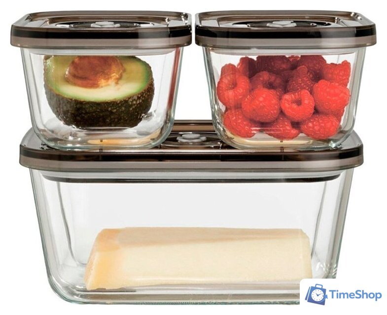 Контейнер вакуумный CASO VacuBoxx Eco-Set - Изображение №1 — Интернет-магазин Time-Shop