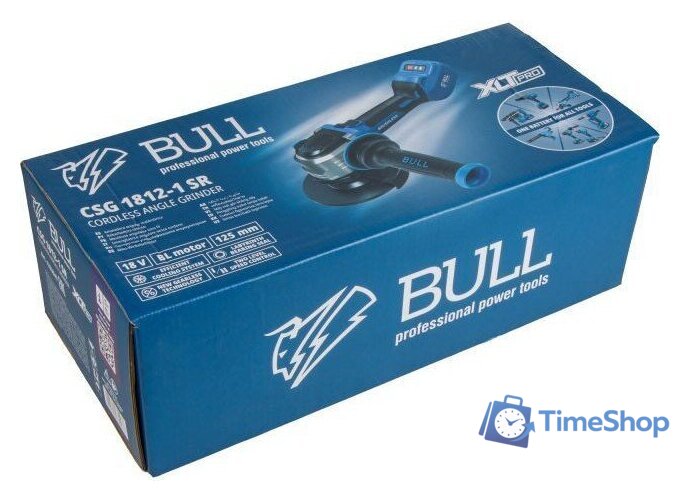 Угловая шлифмашина Bull CSG 1812-1 SR XLTpro SOLO 1333947 (без АКБ) - Изображение №3 — Интернет-магазин Time-Shop