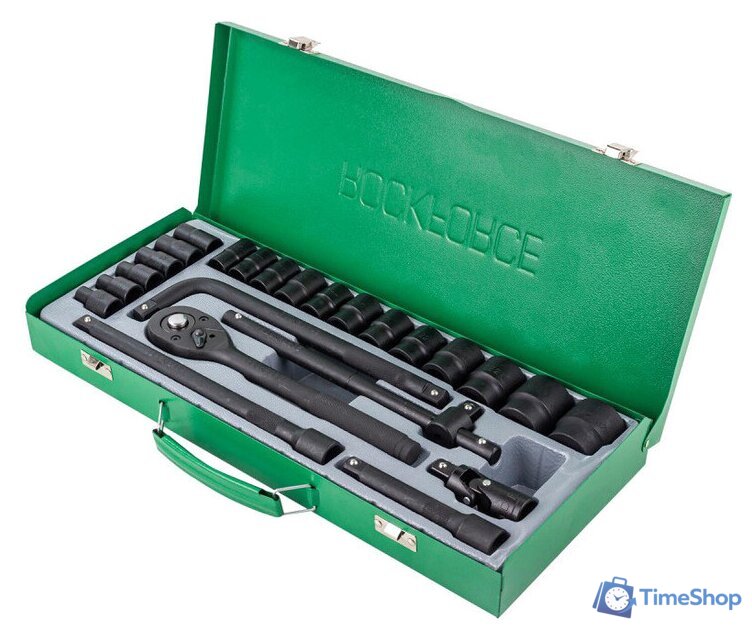 Набор трещотка с головками RockForce RF-4245B-5MPB (24 предмета) - Изображение №1 — Интернет-магазин Time-Shop