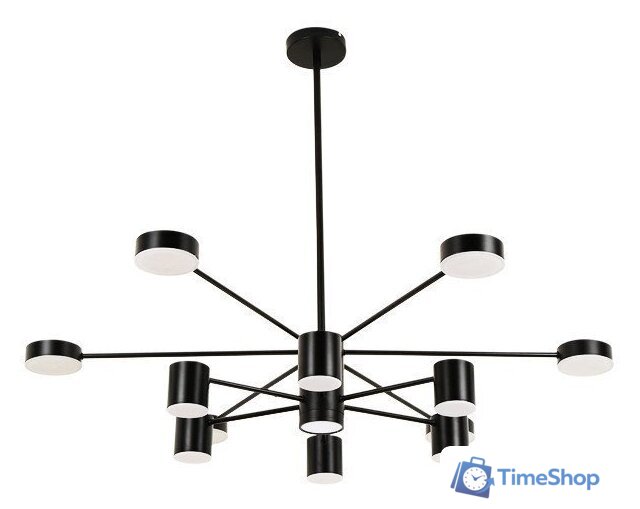 Подвесная люстра Kinklight Мекли 07649-13D.19 (черный) - Изображение №1 — Интернет-магазин Time-Shop