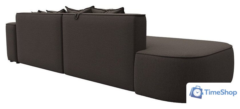 Угловой диван Лига диванов Лига-065 правый 129798 (рогожка амур 05 коричневый) - Изображение №19 — Интернет-магазин Time-Shop