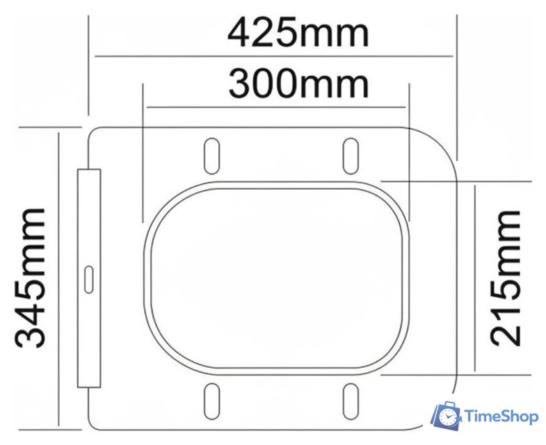 Унитаз напольный Lauter W09 P-TRAP 21900001 + гигиенический душ Jet 21TZ232BM (горизонтальный выпуск) - Изображение №21 — Интернет-магазин Time-Shop