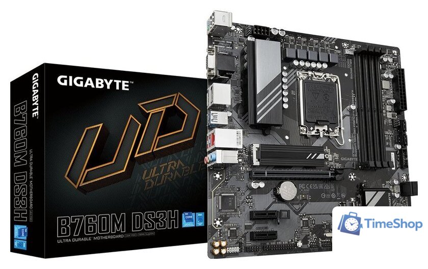 Материнская плата Gigabyte B760M DS3H (rev. 1.0) - Изображение №6 — Интернет-магазин Time-Shop