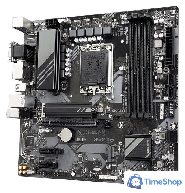 Материнская плата Gigabyte B760M DS3H (rev. 1.0) - Изображение №2 — Интернет-магазин Time-Shop