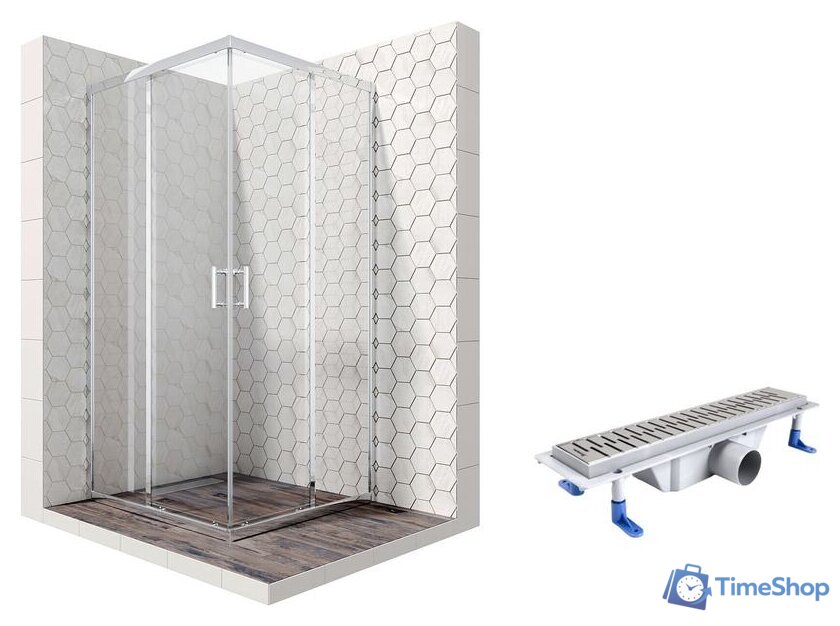Душевой уголок Ambassador Set 14011103-ST2 - Изображение №1 — Интернет-магазин Time-Shop