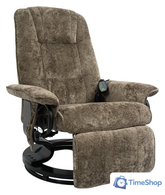 Массажное кресло Calviano 20 (серо-оливковый) - Изображение №1 — Интернет-магазин Time-Shop