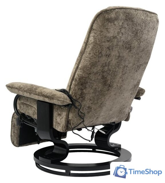 Массажное кресло Calviano 20 (серо-оливковый) - Изображение №5 — Интернет-магазин Time-Shop