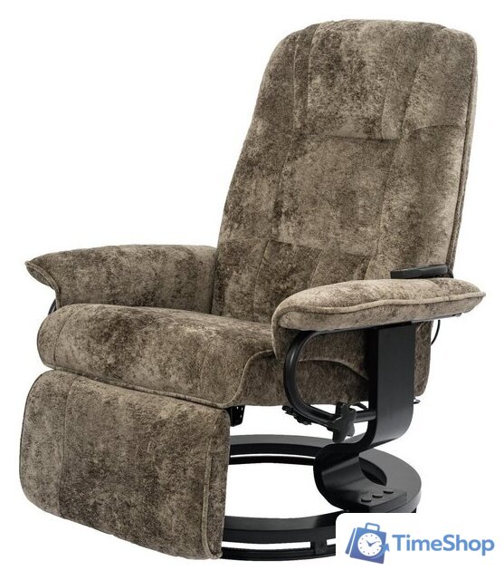 Массажное кресло Calviano 20 (серо-оливковый) - Изображение №2 — Интернет-магазин Time-Shop