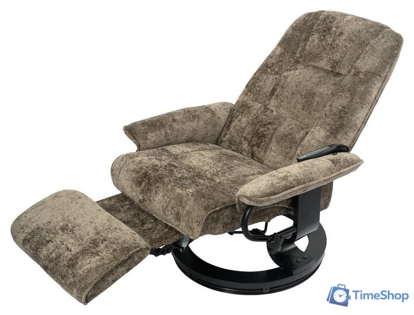 Массажное кресло Calviano 20 (серо-оливковый) - Изображение №4 — Интернет-магазин Time-Shop