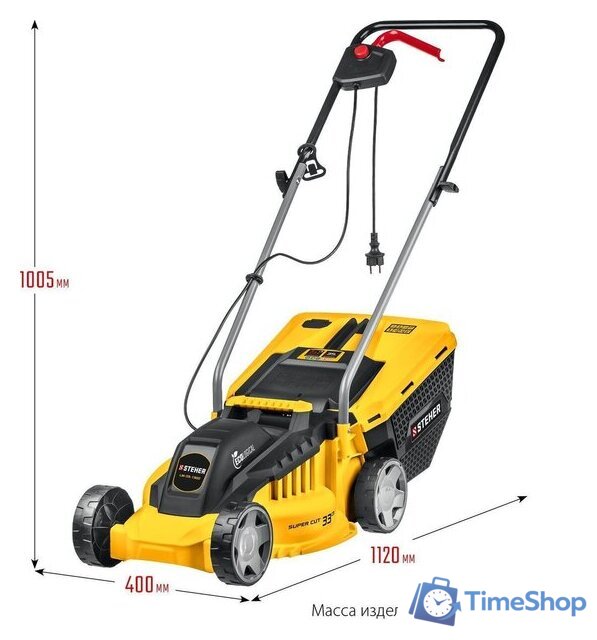 Газонокосилка Steher LM-33-1300 - Изображение №6 — Интернет-магазин Time-Shop