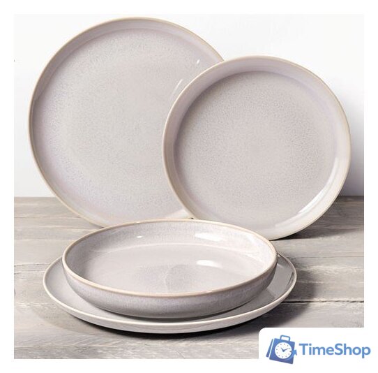 Набор тарелок Villeroy & Boch Crafted Cotton 19-5183-8547 - Изображение №2 — Интернет-магазин Time-Shop