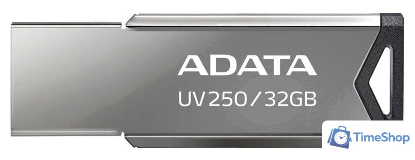 USB Flash ADATA UV250 32GB (серебристый) - Изображение №1 — Интернет-магазин Time-Shop
