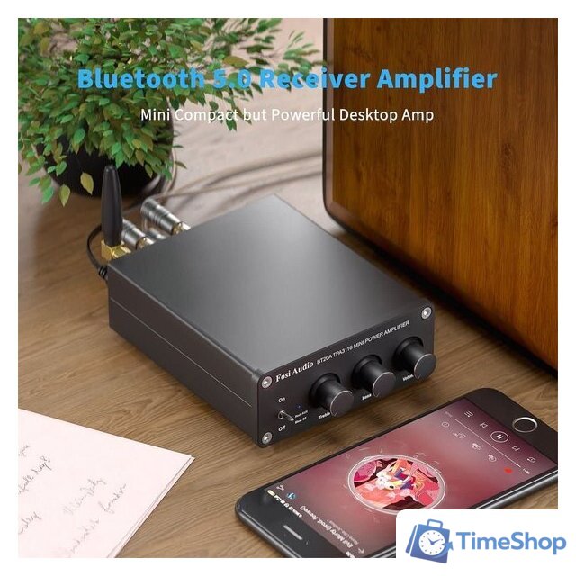 Усилитель мощности Fosi Audio BT20A - Изображение №6 — Интернет-магазин Time-Shop