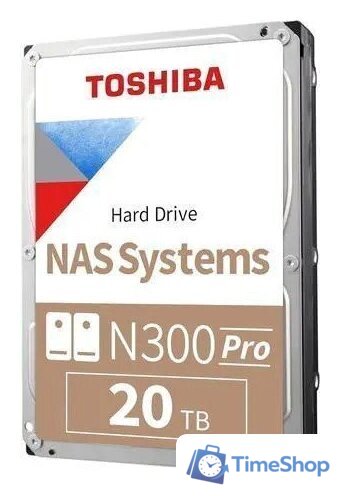 Жесткий диск Toshiba N300 Pro 20TB HDWG62AUZSVB - Изображение №1 — Интернет-магазин Time-Shop