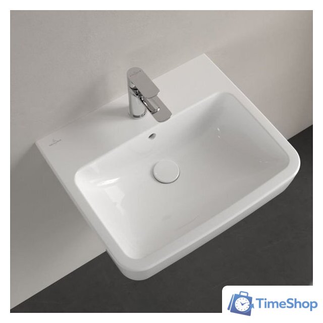 Умывальник Villeroy & Boch O.Novo 4A4155R1 - Изображение №5 — Интернет-магазин Time-Shop