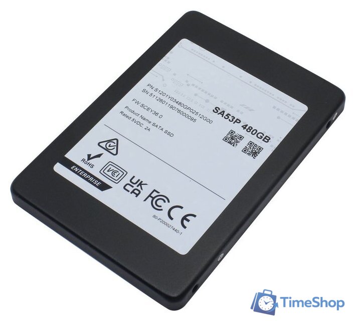 SSD Phison SA53P 480GB S1201Y03480GP02512G00 - Изображение №2 — Интернет-магазин Time-Shop