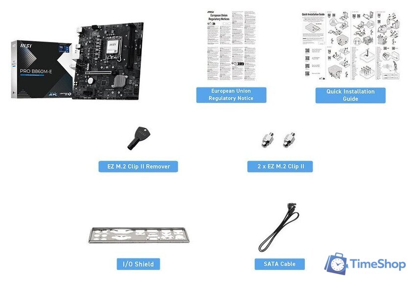 Материнская плата MSI Pro B860M-E - Изображение №6 — Интернет-магазин Time-Shop