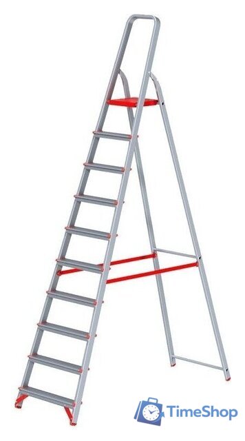 Лестница-стремянка Новая высота NV 311 алюминиевая профессиональная 9 ступеней - Изображение №2 — Интернет-магазин Time-Shop