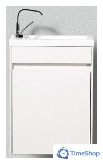  BelBagno Тумба под умывальник Pietra Mini-460-1A-SO-BL-L (левый, bianco) - Изображение №1 — Интернет-магазин Time-Shop