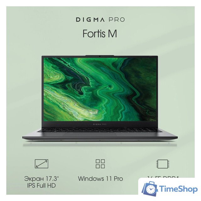Ноутбук Digma Pro Fortis M DN17P3-8DXW03 - Изображение №2 — Интернет-магазин Time-Shop
