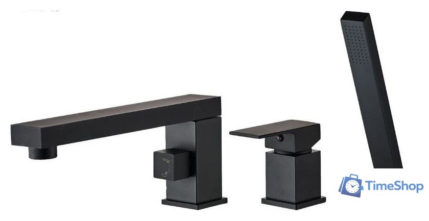 Смеситель Rea Glen REA-B6630 (черный) - Изображение №1 — Интернет-магазин Time-Shop