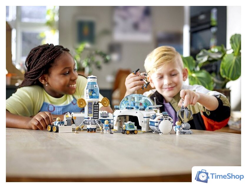 Конструктор LEGO City 60350 Лунная научная база - Изображение №5 — Интернет-магазин Time-Shop
