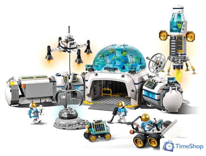 Конструктор LEGO City 60350 Лунная научная база - Изображение №2 — Интернет-магазин Time-Shop