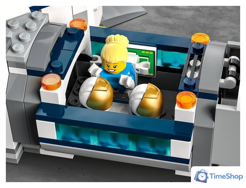 Конструктор LEGO City 60350 Лунная научная база - Изображение №8 — Интернет-магазин Time-Shop