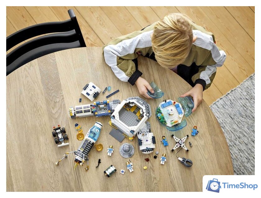 Конструктор LEGO City 60350 Лунная научная база - Изображение №4 — Интернет-магазин Time-Shop