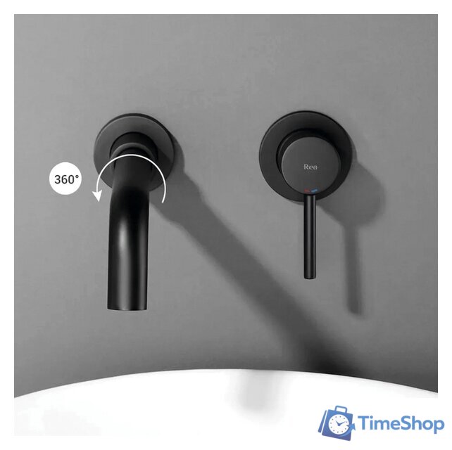 Смеситель Rea Lungo Long B0371 (черный матовый) - Изображение №5 — Интернет-магазин Time-Shop
