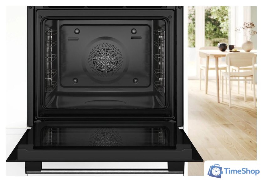 Электрический духовой шкаф Bosch Serie 4 HBA514BS3 - Изображение №7 — Интернет-магазин Time-Shop
