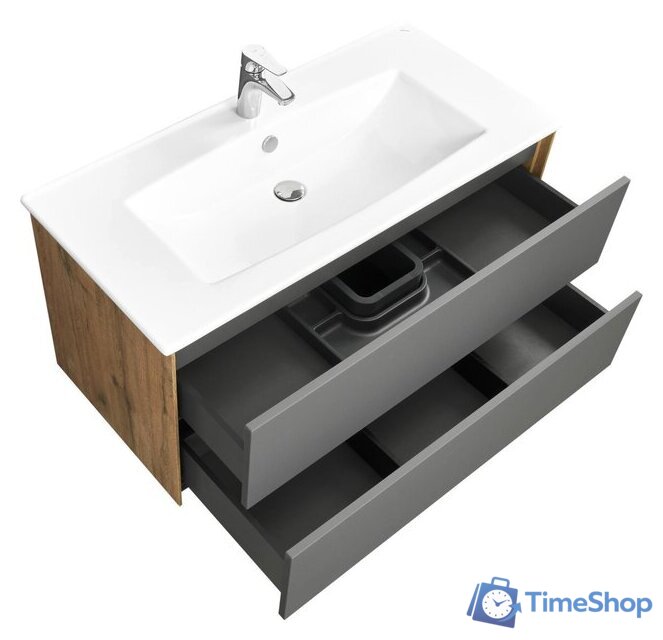  Акватон Тумба под умывальник Сохо 100 1A258201AJA00 - Изображение №3 — Интернет-магазин Time-Shop