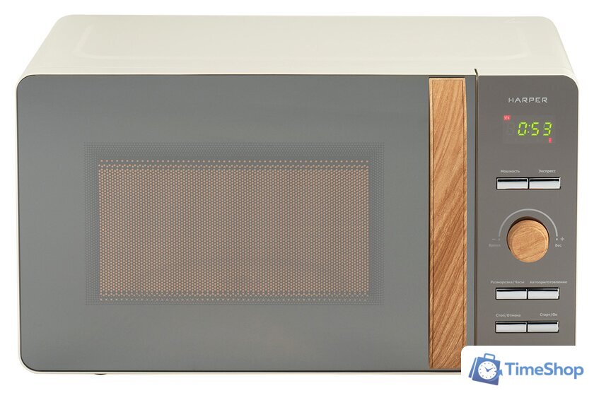 Микроволновая печь Harper HMW-20ST03 (бежевый) - Изображение №1 — Интернет-магазин Time-Shop