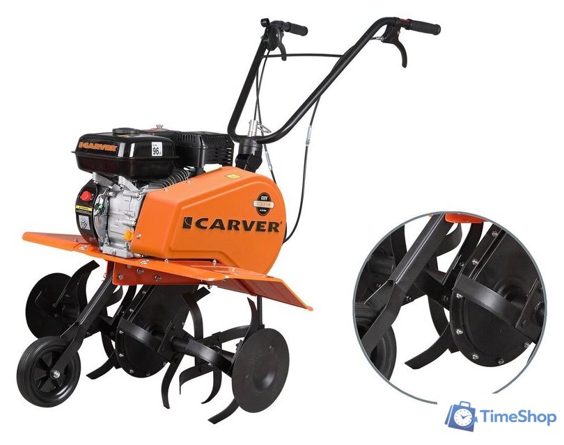 Мотокультиватор бензиновый Carver T-651R - Изображение №1 — Интернет-магазин Time-Shop