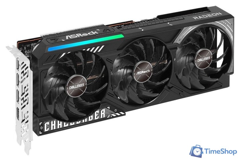 Видеокарта ASRock AMD Radeon RX 9070 Challenger 16GB RX9070 CL 16G - Изображение №1 — Интернет-магазин Time-Shop