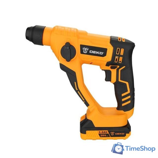 Перфоратор Deko DKCH20 SET (с 2-мя АКБ, кейс) - Изображение №3 — Интернет-магазин Time-Shop