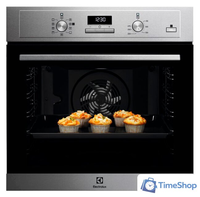 Электрический духовой шкаф Electrolux SteamBake 600 EOD3H70X - Изображение №1 — Интернет-магазин Time-Shop