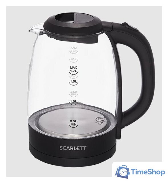 Электрический чайник Scarlett SC-EK27G11 - Изображение №3 — Интернет-магазин Time-Shop